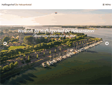 Tablet Screenshot of haflingerhofdeheksenketel.nl